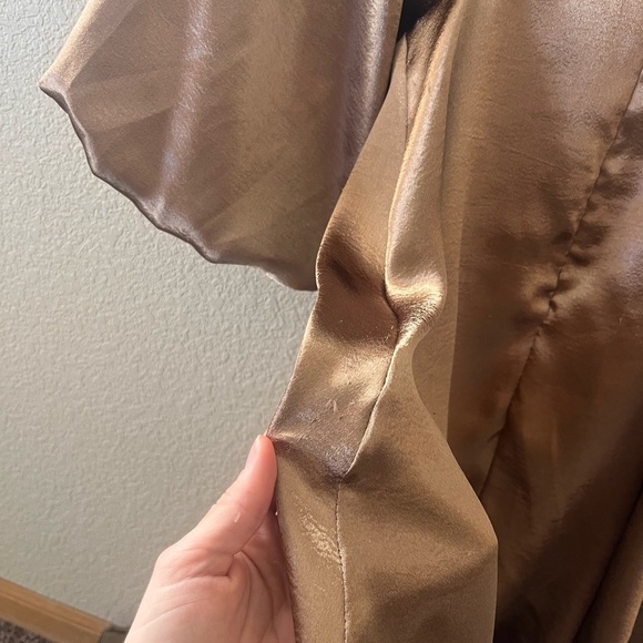 She + Sky Mini Dress with Puff Sleeve and Cut Outs - Picture 8 of 13